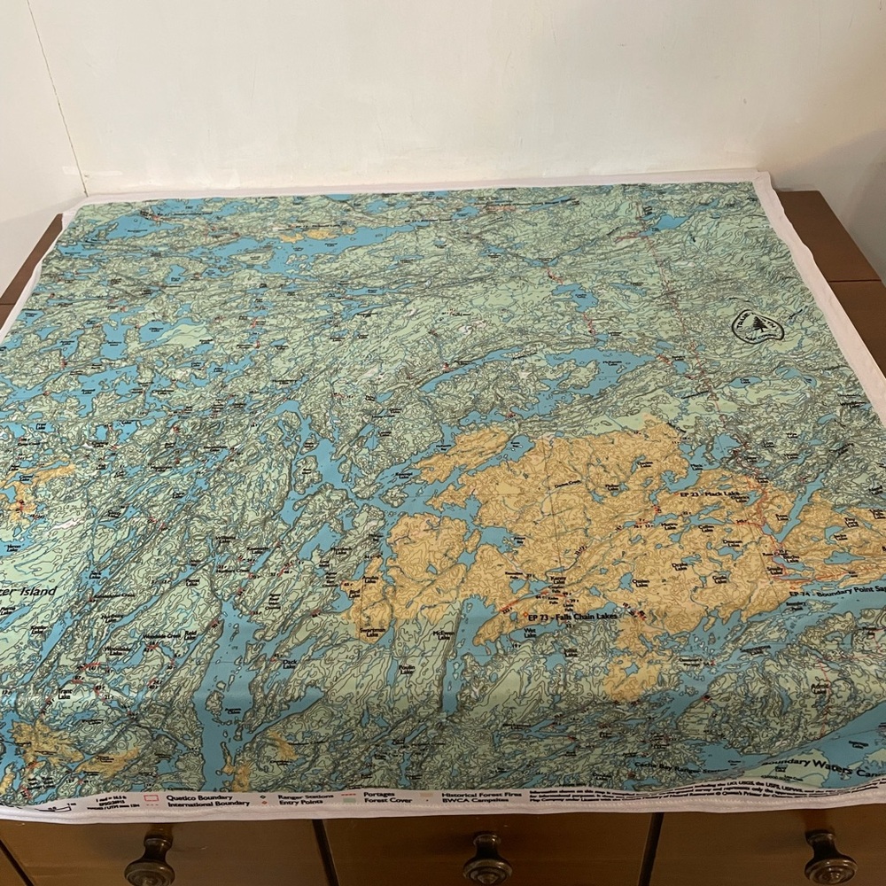 True North Cloth Maps- Two Maps Included